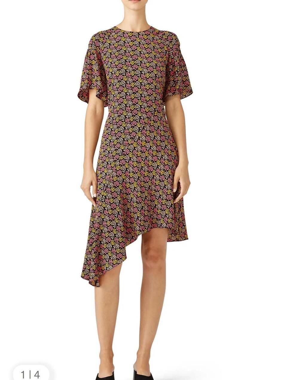 A.L.C. Floral Tilly Dress Size 6